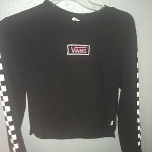 Vans cropped hoodie